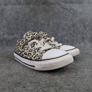 Converse Shoes Infant 9 Sneakers Chuck Taylor All Star Low Toddler Leopard Print